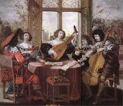 unknow artist the flowering of baroque music oil painting reproduction